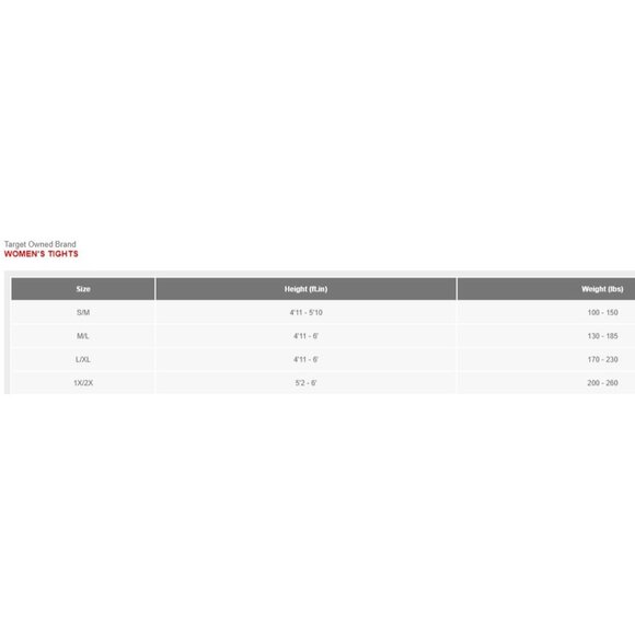 A New Day Sweater Tights Ribbed Black M-L NEW NWT - Picture 6 of 6